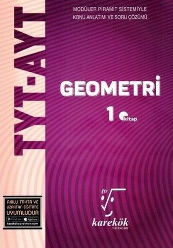 Karekök TYT AYT Geometri 1. Kitap (Yeni) %21 indirimli Muharrem Duş