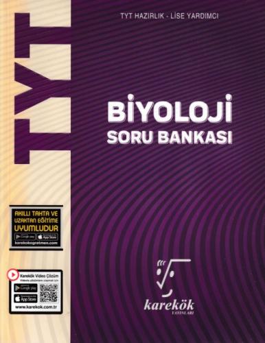 Karekök TYT Biyoloji Soru Bankası (Yeni) %21 indirimli Kolektif