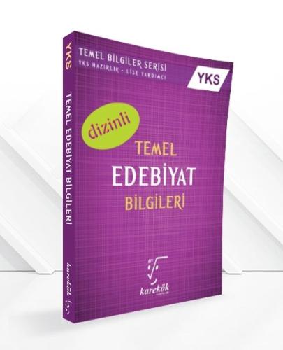 Karekök YKS Temel Edebiyat Bilgileri El Kitabı %21 indirimli Ebru Çalo