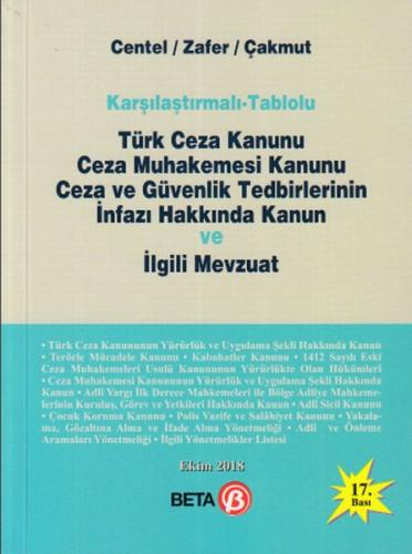 Karşılaştırmalı -Tablolu Türk Ceza Kanuna Ceza Özlem Çakmut