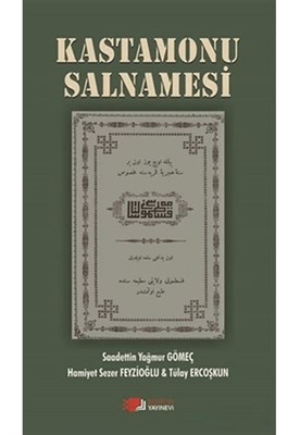 Kastamonu Salnamesi %10 indirimli Prof. Dr. Saadettin Yağmur Gömeç