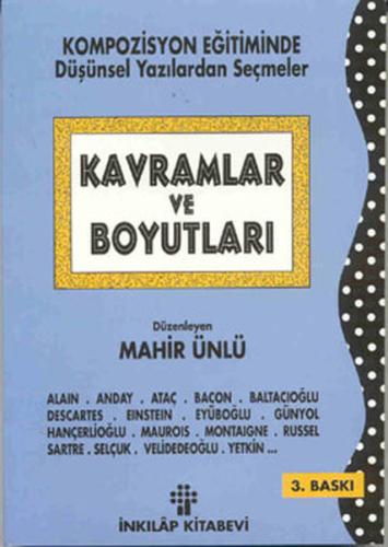 Kavramlar ve Boyutları %15 indirimli Mahir Ünlü