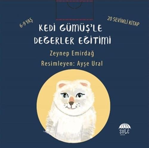 Kedi Gümüş’le Değerler Eğitimi Seti (20 Kitap Takım) %17 indirimli Zey