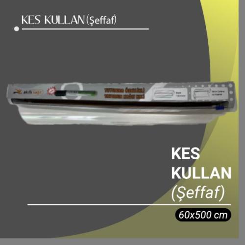 Kes Kullan Şeffaf (Kutu) %10 indirimli