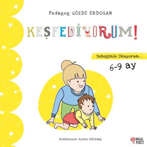 Keşfediyorum - Bebeğimle Okuyorum 6-9 Ay %10 indirimli Gözde Erdoğan