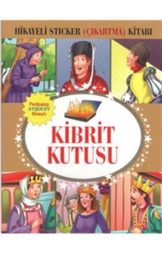 Kibrit Kutusu Hikayeli Sticker Çıkartma Kitabı Kolektif