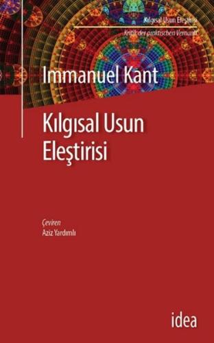 Kılgısal Usun Eleştirisi Immanuel Kant