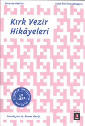 Kırk Vezir Hikayeleri %10 indirimli N. Ahmet Özalp