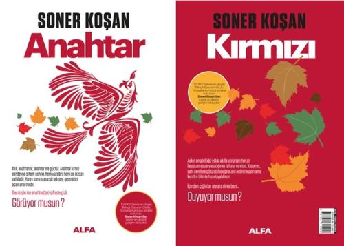 Kırmızı - Anahtar (Çift Taraflı Kitap) %10 indirimli Soner Koşan