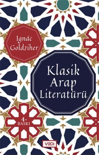 Klasik Arap Literatürü %10 indirimli Ignace Goldziher