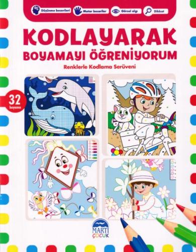 Kodlayarak Boyamayı Öğreniyorum 6 - Renklerle Kodlama Serüveni %25 ind