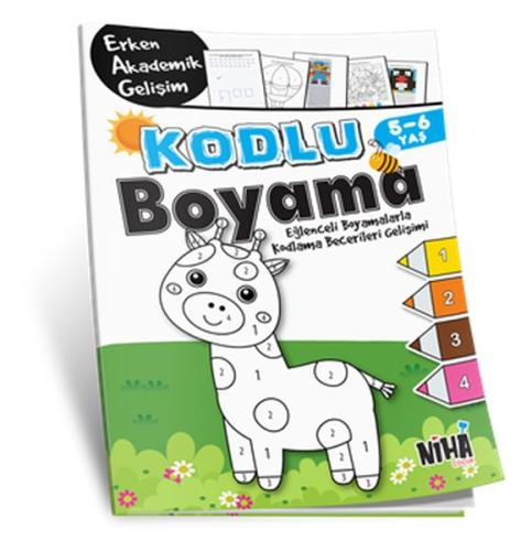 Kodlu Boyama 5-6 Yaş %30 indirimli Kolektıf