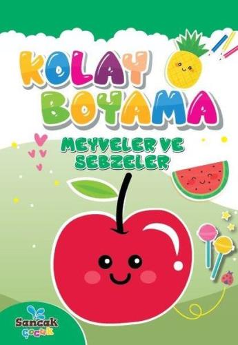 Kolay Boyama - Meyveler ve Sebzeler %30 indirimli Fatıma Gülbahar Kara