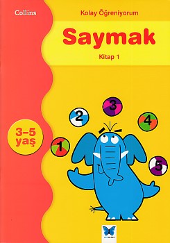 Kolay Öğreniyorum Saymak - Kitap 1 (3-5 Yaş) %14 indirimli Carol Cornw