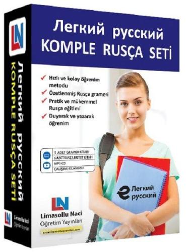 Komple Rusça Seti - Türkçe - Rusça Kolektif