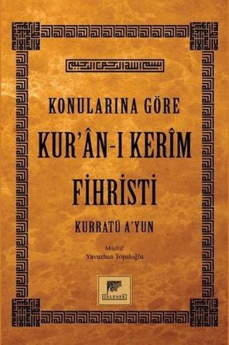 Konularına Göre Kur’an-ı Kerim Fihristi (Ciltli) %20 indirimli Yavuzha