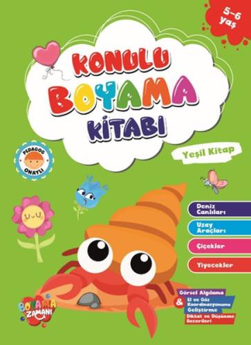 Konulu Boyama - Yeşil Kitap (5-6 Yaş) %25 indirimli Kolektıf