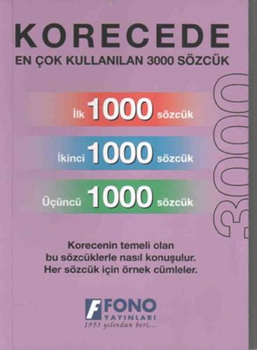 Korece En Çok Kullanılan 3000 Sözlük %14 indirimli Candan K. Giray