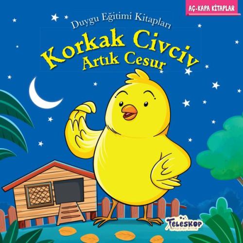 Korkak Civciv Artık Cesur - Duygu Eğitim Kitapları %10 indirimli Mahmu