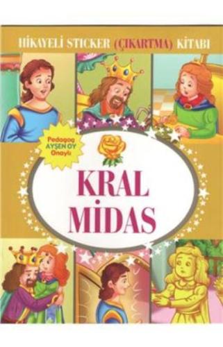 Kral Midas Hikayeli Sticker Çıkartma Kitabı Kolektif