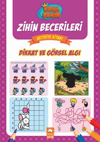 Dikkat ve Görsel Algı - Kral Şakir Zihin Becerileri Aktivite Kitabı %2