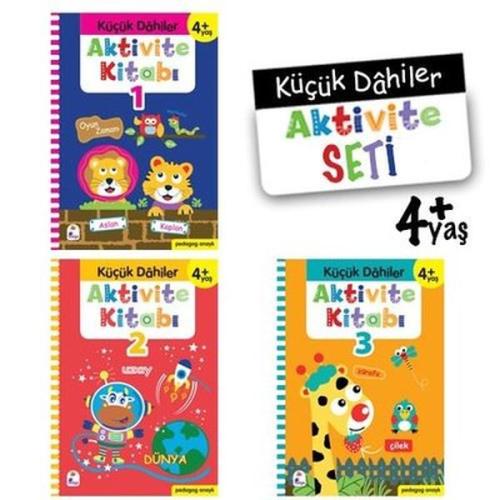 Küçük Dahiler Aktivite Seti 4+ Yaş - 3 Kitap Takım %35 indirimli Güliz