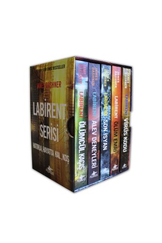 Labirent Serisi Seti Kutulu (5 Kitap) %15 indirimli James Dashner