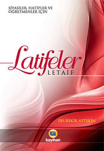 Latifeler Letaif %14 indirimli Ebubekir Aytekin