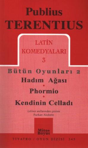 Latin Komedyaları 3 / Bütün Oyunları-2 %15 indirimli Publius Terentius