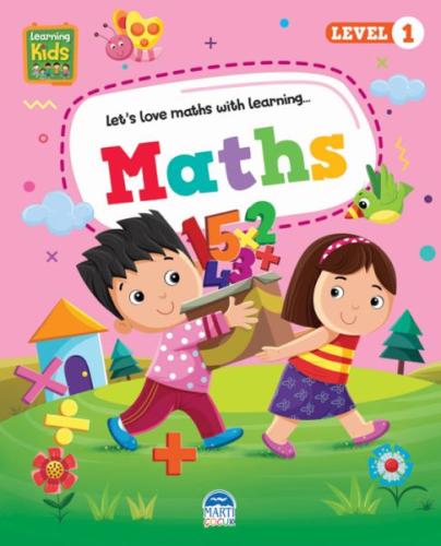 Learning Kids - Maths Level 1 %25 indirimli Catmin Books