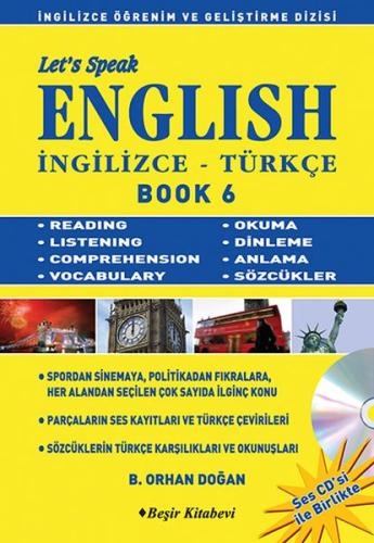 Let's Speak English Book 6 %20 indirimli B. Orhan Doğan