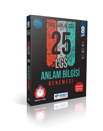 LGS Anlam Bilgisi 25 Denemesi Kolektif