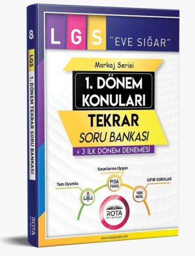 LGS Eve Sığar 1.Dönem Konuları Tekrar Soru Bankası+Deneme Kolektif