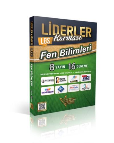 Liderler Karması Lgs Fen Bilimleri Denemeleri 8 Yayın 16 Deneme %25 in