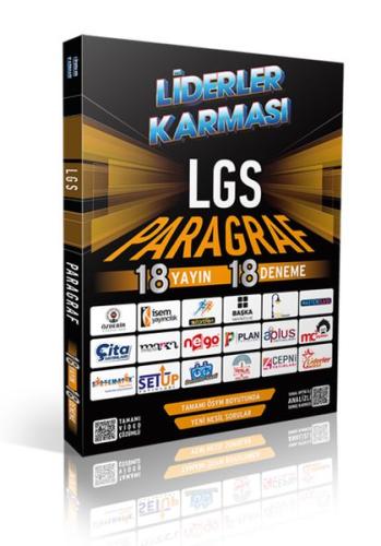 Liderler Karması LGS Paragraf Denemeleri (18x18) Komisyon