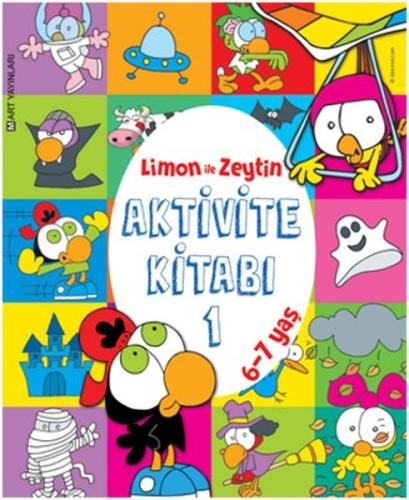 Limon ile Zeytin Aktivite Kitabı 1 (5-6 Yaş) Salih Memecan