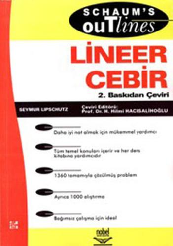 Lineer Cebir/Schaum's Outlines Seymour Lipschutz