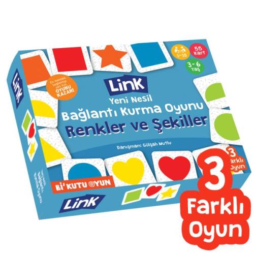 Link - Renkler Şekiller Bağlantı Kurma Oyunu %15 indirimli Ğülşah Mutl