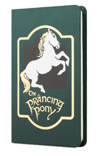 Lotr Sert Kapak Mini Defter The Prancing Pony Yeşil