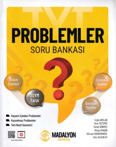 Madalyon TYT Problemler Soru Bankası Kolektif