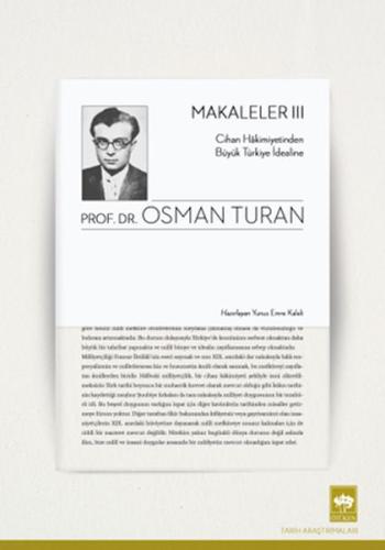 Makaleler – 3 %19 indirimli Osman Turan