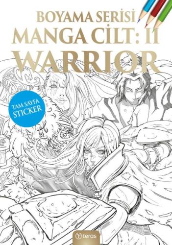 Manga Boyama Cilt II: Warrior %20 indirimli Kolektif