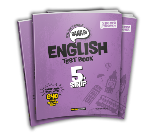 Maraton Yayıncılık 5.Sınıf English Test Book