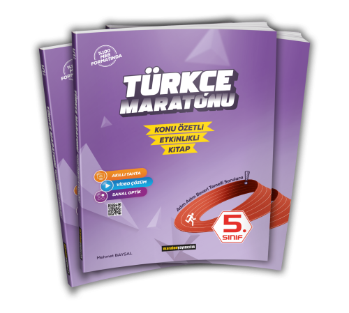 Maraton Yayıncılık 5.Sınıf Türkçe Maratonu (Konu Özetli)