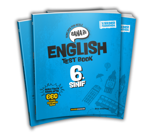 Maraton Yayıncılık 6.Sınıf Bana Bi English Test Book