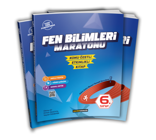 Maraton Yayıncılık 6.Sınıf Fen Bilimleri Maratonu (Konu Özetli)