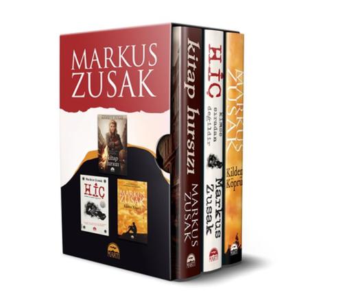 Markus Zusak Seti - 3 Kitap Kutulu %25 indirimli Markus Zusak