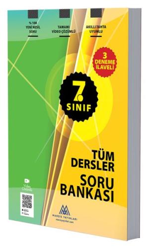 Marsis Yayınları 7. Sınıf Tüm Dersler Soru Bankası %30 indirimli Kolek