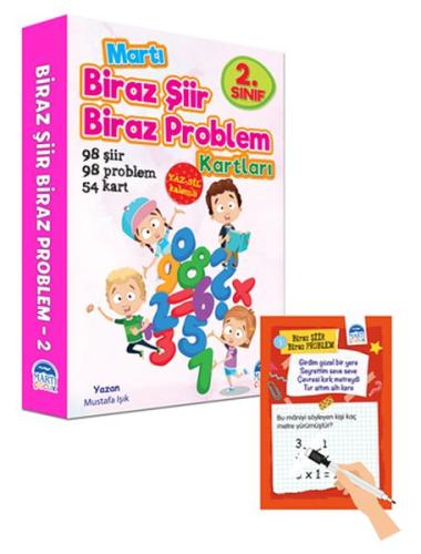 Martı 2.Sınıf Biraz Şiir Biraz Problem Kartları %25 indirimli Mustafa 