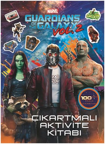 Marvel Guardians Of The Galaxy Vol 2 - Çıkartmalı Aktivite Kitabı Kole